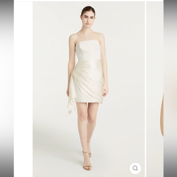 Cinq a Sept Kennith Dress in Ivory - Picture 9 of 16